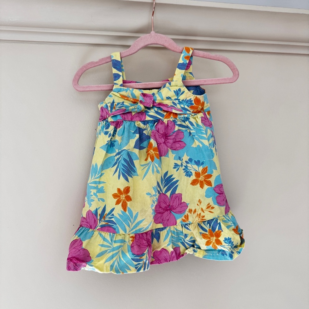 Baby Gap 100% Cotton Tropical Dress